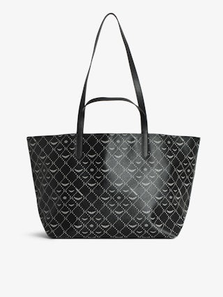 Z Shopper XL Monogram Bag - Monogram canvas tote bag with double handles and signature wings.