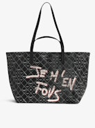 Z Monogram XL Shopper Graffiti Tote Bag - Urban rebellion meets Parisian luxury in this graffiti tote bag designed in coated monogram canvas. The bold, tagged print and signature wings bring rock-inspired edge to an everyday essential. With double handles for versatility and a spacious interior, this graffiti tote bag is perfect for carrying your world in style, whether for city errands, weekend escapes, or statement-making moments.