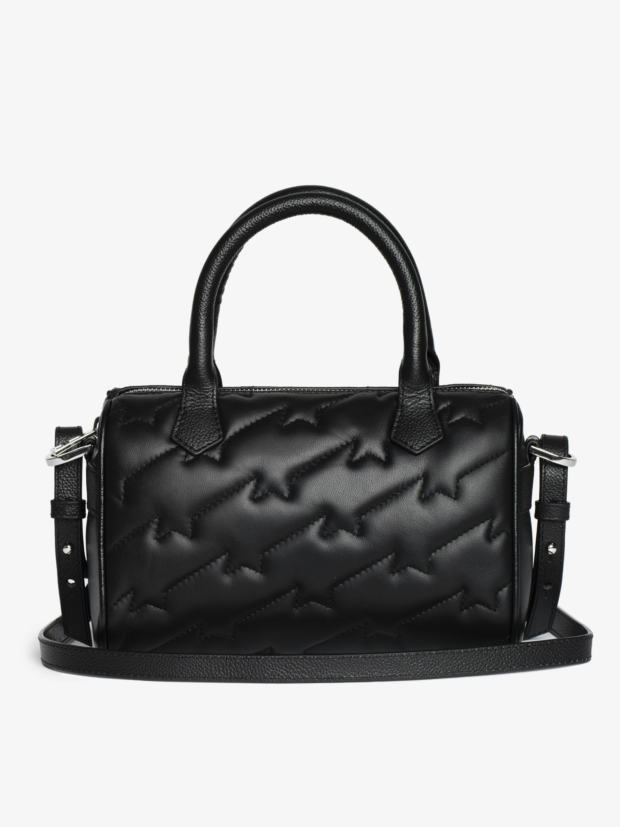 【関税込み】Angel Monogram Bag - Zadig & Voltaire - Syntheti Angel Tote Bag Monogram Black for Women | Zadig&Voltaire