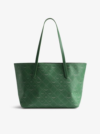 Bag Z Shopper Monogram Tag - Shopper bag in ZV monogram canvas with tag motifs and signature wings.