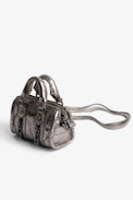 Sunny #2 Grigri Bag - Women’s Sunny bag lucky charm key ring in silver leather