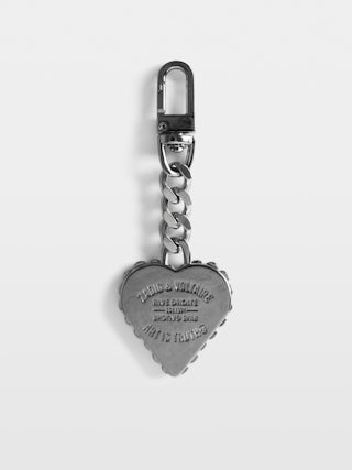 Keyring Santa Fe Crush Medal - Heart medal keyring.