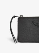 Porte-Cartes ZV Card - Porte-cartes en cuir et signature ailes.