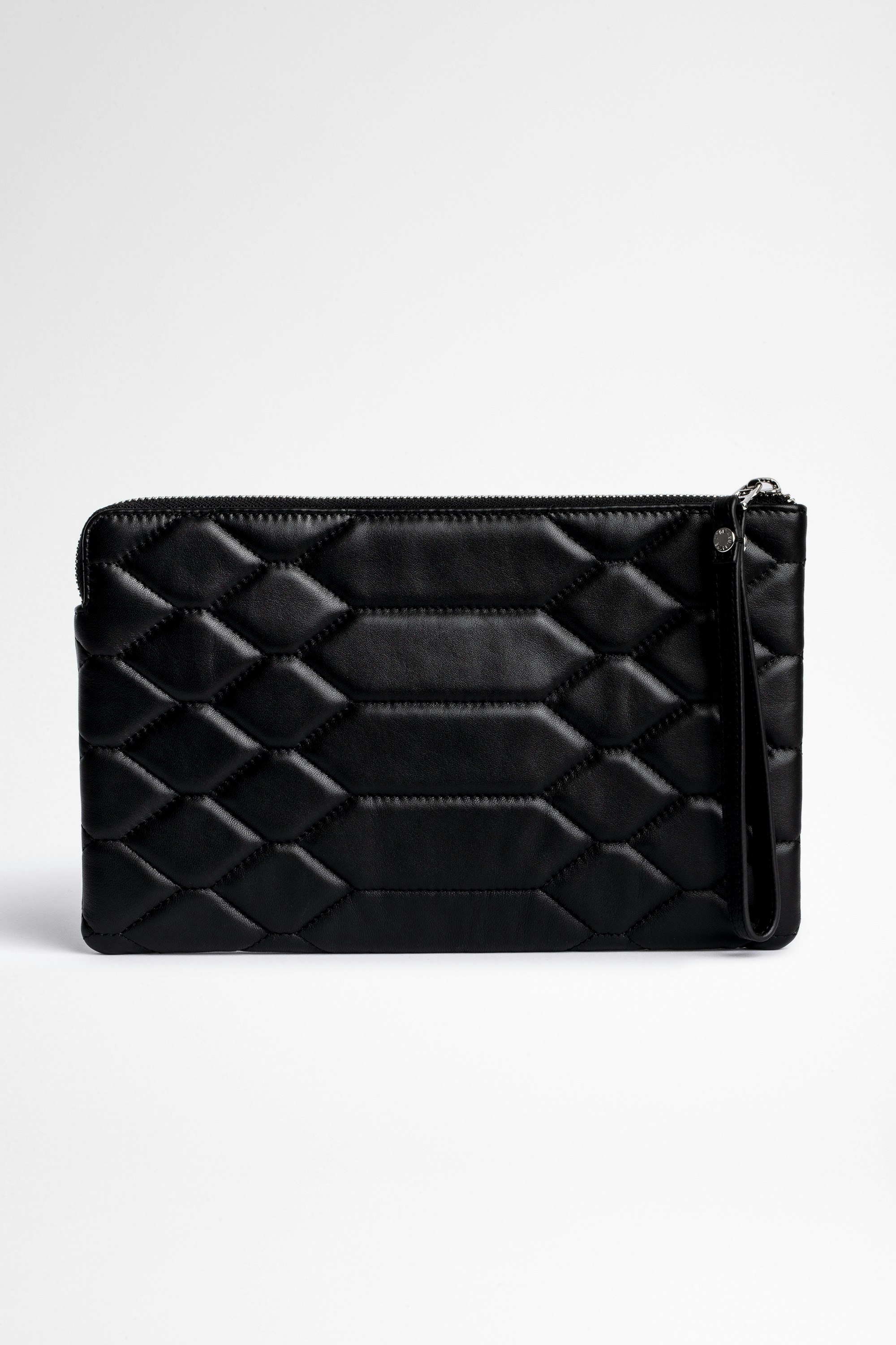 all black clutch