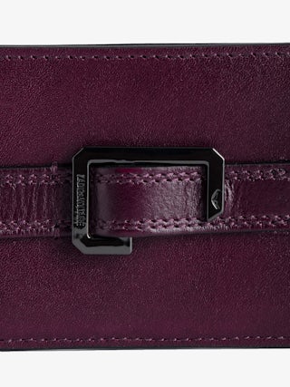 Porte-Cartes Le Cecilia Pass - Porte-cartes en cuir à boucle C.