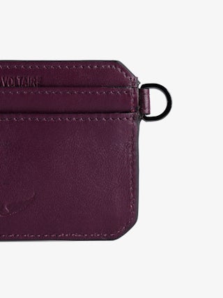 Porte-Cartes Le Cecilia Pass - Porte-cartes en cuir à boucle C.