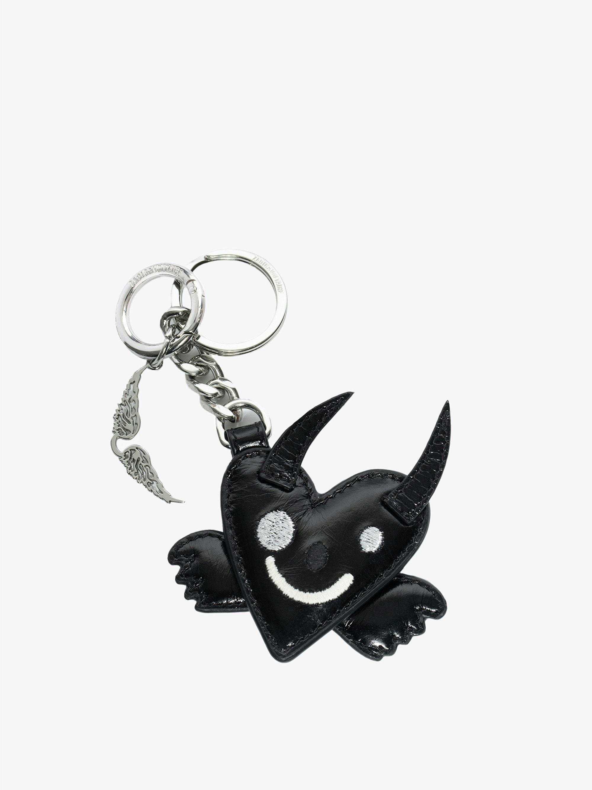 Devil Keyring - Devil keyring in patent leather.