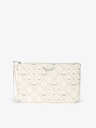 Z Pouch Monogram Clutch - Monogram canvas clutch with signature wings.