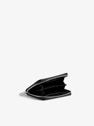 Mini ZV Graffiti Wallet - Mini ZV leather coin purse with wings signature.