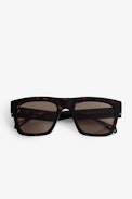 Lunettes de Soleil Oversized - Lunettes de soleil oversized ornées d'un ZADIG sur les branches
