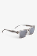Gafas de sol Transparent Wings  - Gafas de sol de acetato beige con alas en las patillas