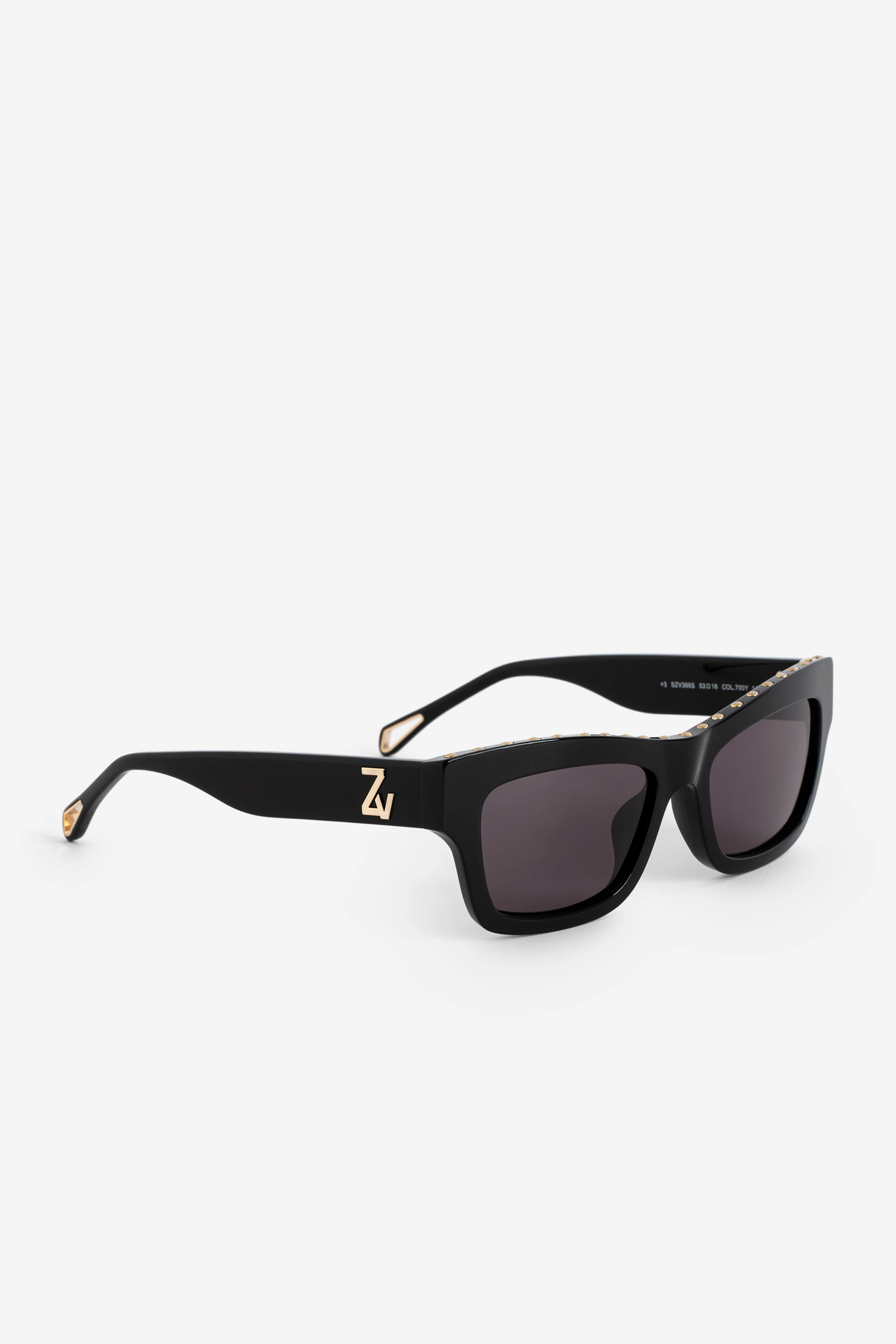 Lunettes De Soleil Zadig & Voltaire SZV190 - Monture Gunmetal Pour Femme