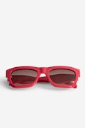 ZV23H2 Sunglasses - Unisex rectangular sunglasses with the ZV logo on the temples and studs on the frame.
