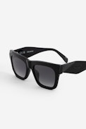 ZV23H2 Sunglasses - Unisex rectangular sunglasses with the ZV logo on the temples and studs on the frame.
