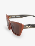 ZV25S1 Sunglasses - Butterfly sunglasses adorned with wings.