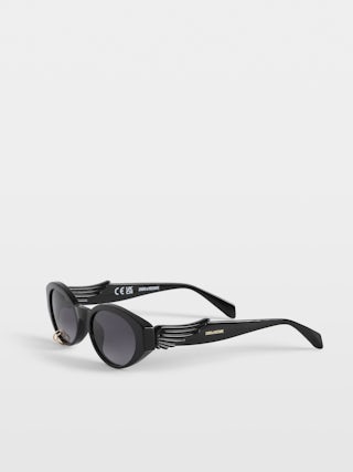 ZV26W1 Sunglasses - Unisex acetate sunglasses with piercing details, logo and wings on temples.