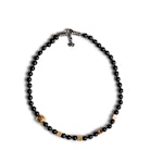 Mix & Match Rock Message Necklace - Women’s cord necklace with metal charms and stones.