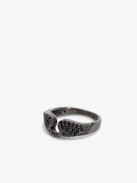 Anillo Rock - Anillo de latón y strass para mujer.