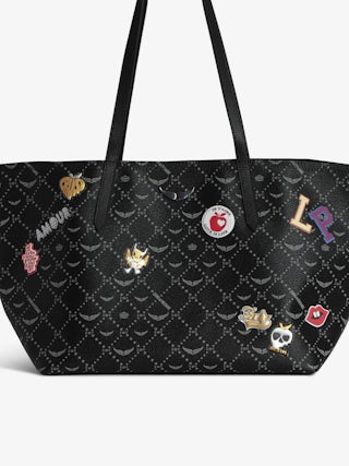 Z Shopper Monogram Bag - Monogram canvas tote bag with signature wings.