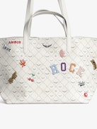 Adesivo Iniziale J - Adesivo multicolore con l'iniziale J da posizionare sulla nostra tela rivestita Monogram.