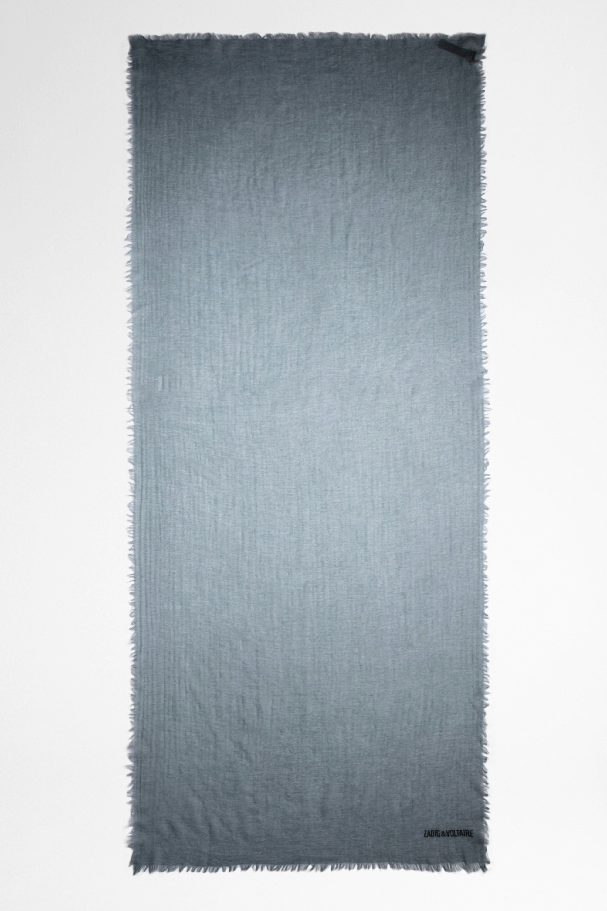 Halstuch Nuage Damen-Halstuch aus blauem Kaschmir