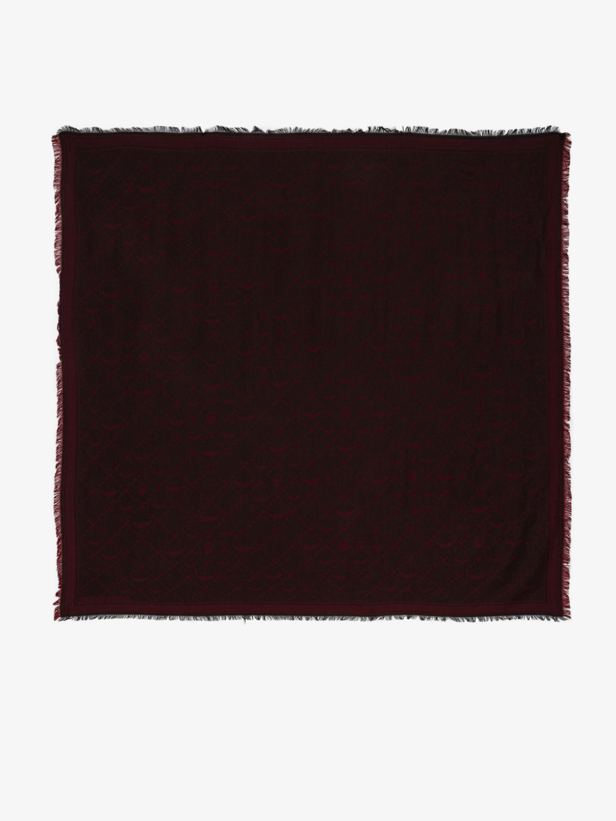 Glenn Monogram 135 Scarf - Large jacquard monogram scarf.