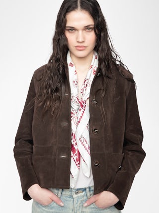 Debbie Bandana 85 Scarf - Square scarf in mixed silk with bandana print.