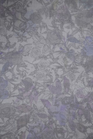 Kerry Schal Roses 135 - Modal-Schal mit Rosendruck.