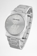 ZV Glitter Fusion Watch - Women's steel watch in silver with ZV crystals