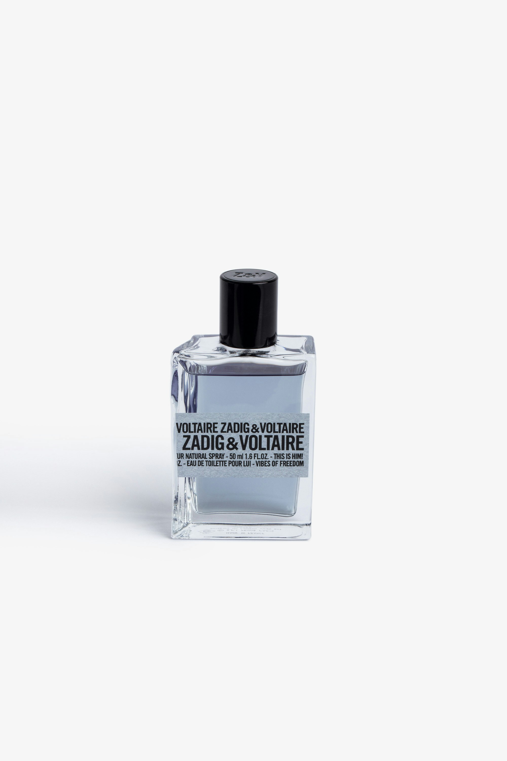 Parfum This is Him! Vibes Of Freedom 50ML - Une fragrance énergique et boisée. 
Un trait aromatique et acidulé délivré par la lavande énergique et la mandarine effervescente.