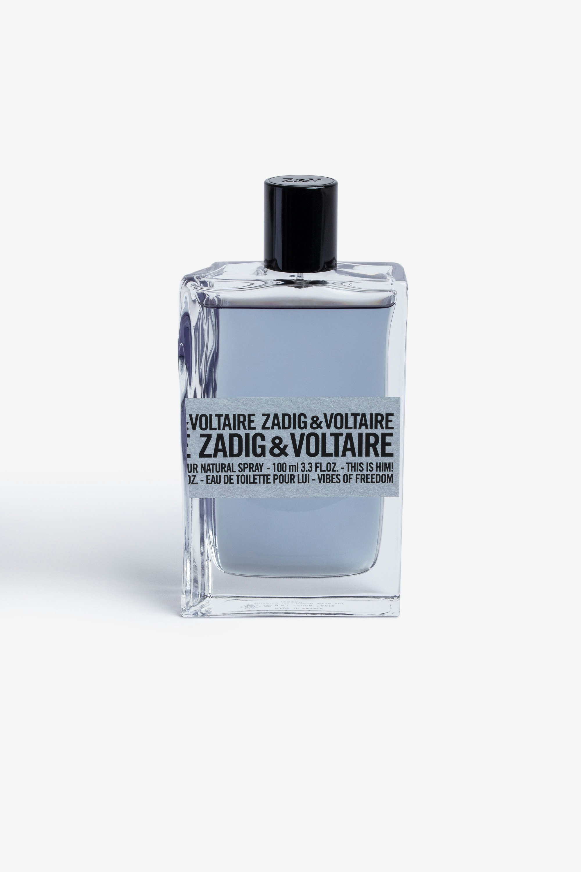 PerfumeThis Is Him! Vibes of Freedom 100ML - Un toque aromático y cítrico que ofrecen la lavanda enérgica y la efervescente mandarina.