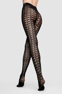 Collants ZV Résille Fogal X Zadig&Voltaire - Collants en résille noire Femme Fogal X Zadig&Voltaire