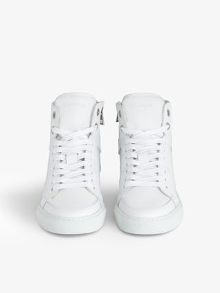 ZV1747 High Flash High-Top Trainers - ZV1747 high-top trainers in leather.