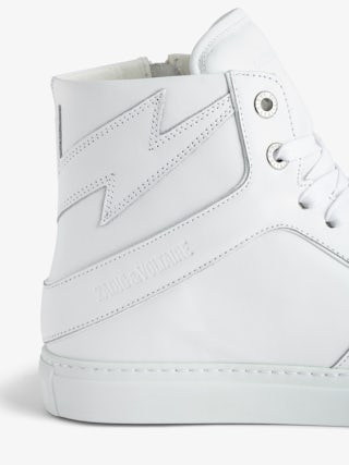 ZV1747 High Flash High-Top Trainers - ZV1747 high-top trainers in leather.