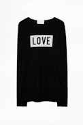 Gwendal Bis Love sweater - Women’s slogan sweater.