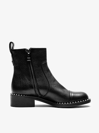 Empress Clous Boots - Mid-high leather ankle boots.