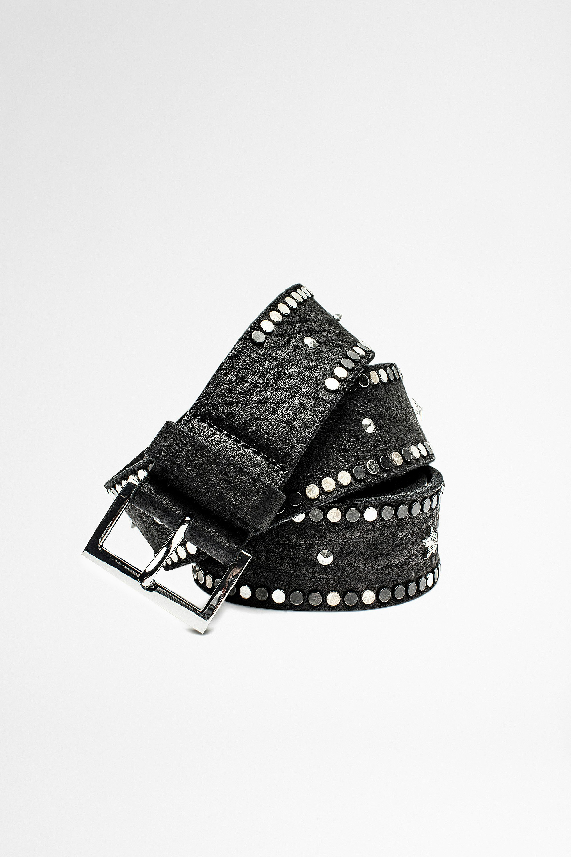 ベルト Starlight Studded leather belt