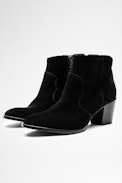 Molly Suede Boots - Suede cowboy boots