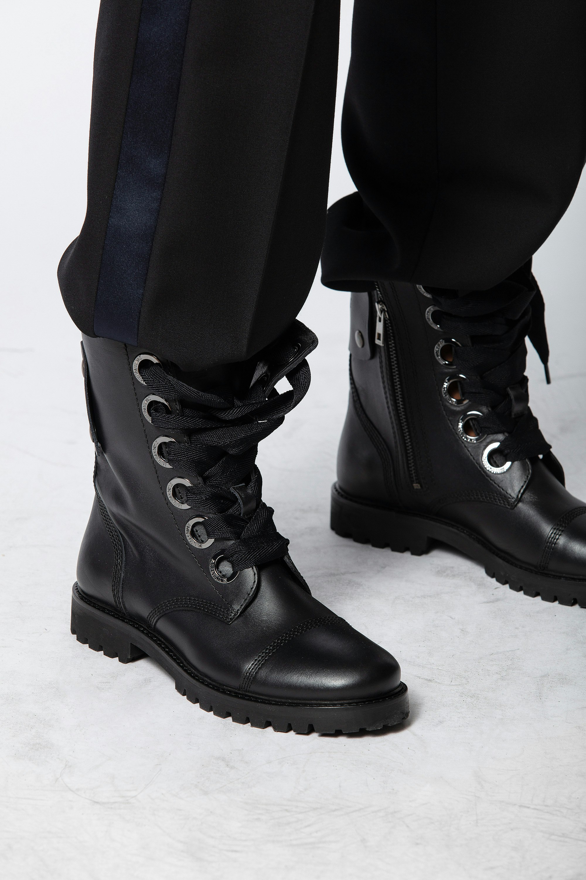 zadig et voltaire boots femme