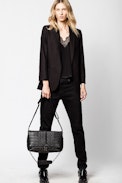Sac Rocky Xl Matelasse - Grand sac matelassé en cuir