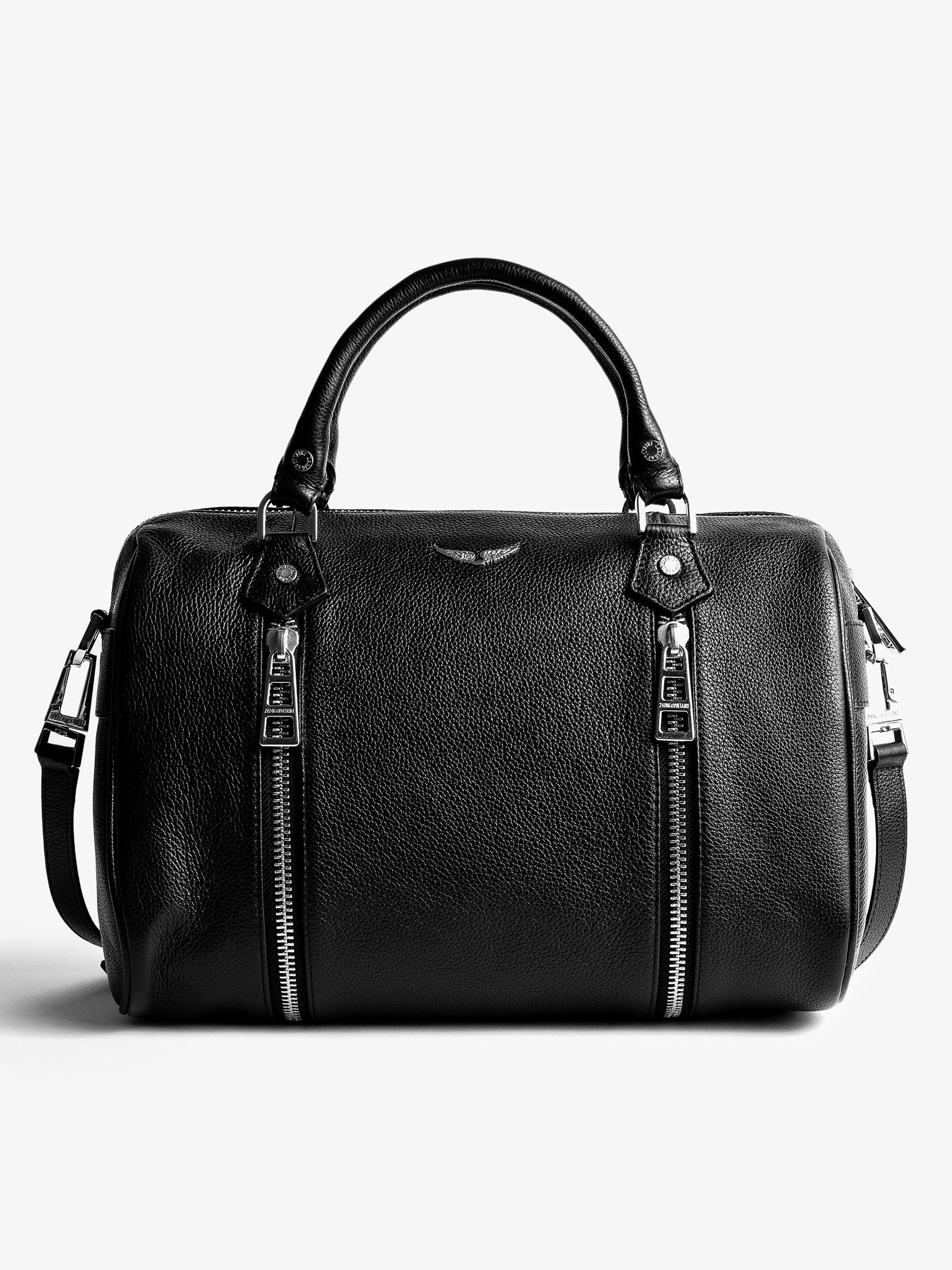 Borsa Sunny Medium - Iconica borsa sunny medium in pelle granulata con tracolla regolabile e rimovibile.