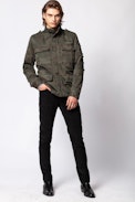 David Velvet Pants - Slim fit velvet pants