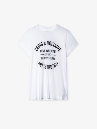 Walk T-shirt - Short-sleeved T-shirt with front print.