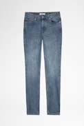 David Eco Jeans - Men's gray slim-fit jeans