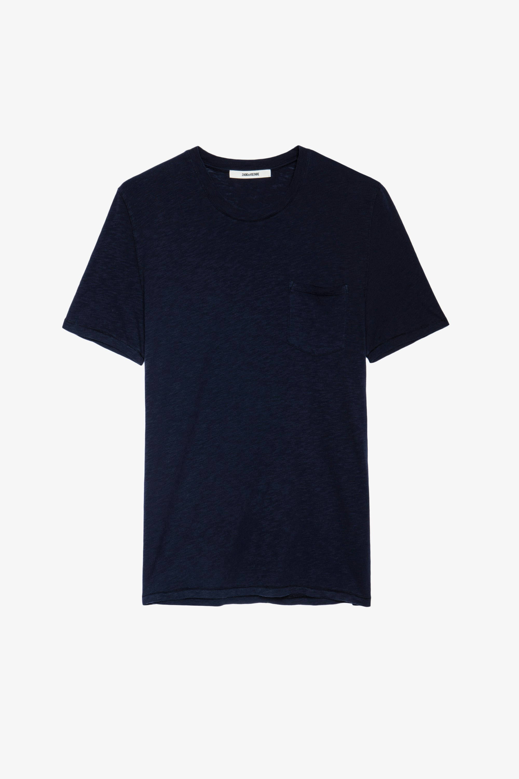 T-Shirt Stockholm Blaues Herren-T-Shirt.