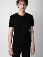 Stockholm T-shirt - White round-neck T-shirt.