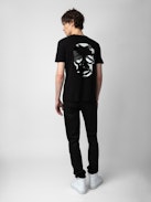 Stockholm T-shirt - White round-neck T-shirt.