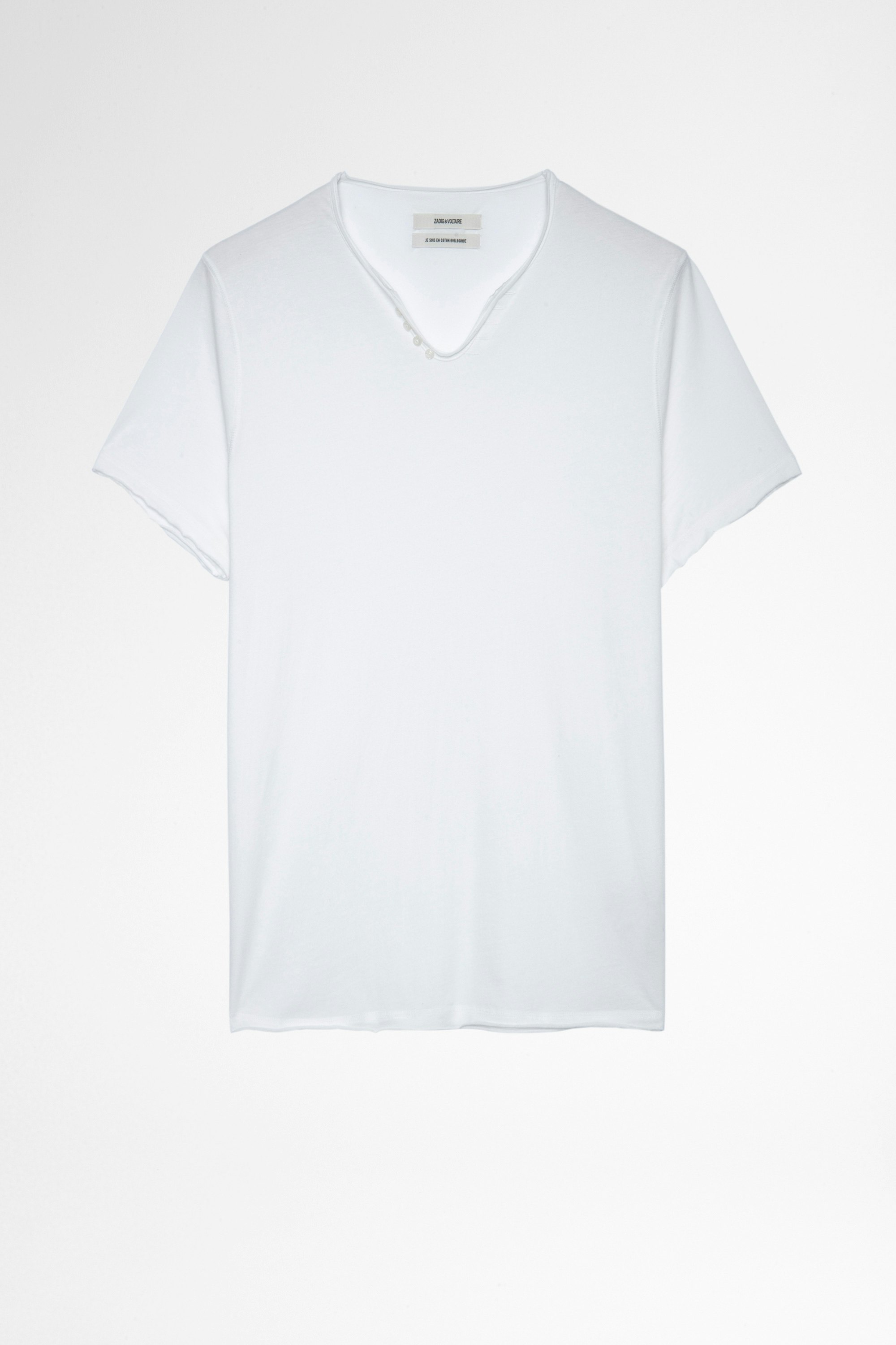 T-shirt Monastir Weißes Herren-T-Shirt