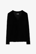 Brumy Cashmere Jumper - Zadig&Voltaire women's cashmere sweater.