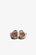 Sandales Beth Enfant - Sandales cloutées en toile bleu ciel enfant